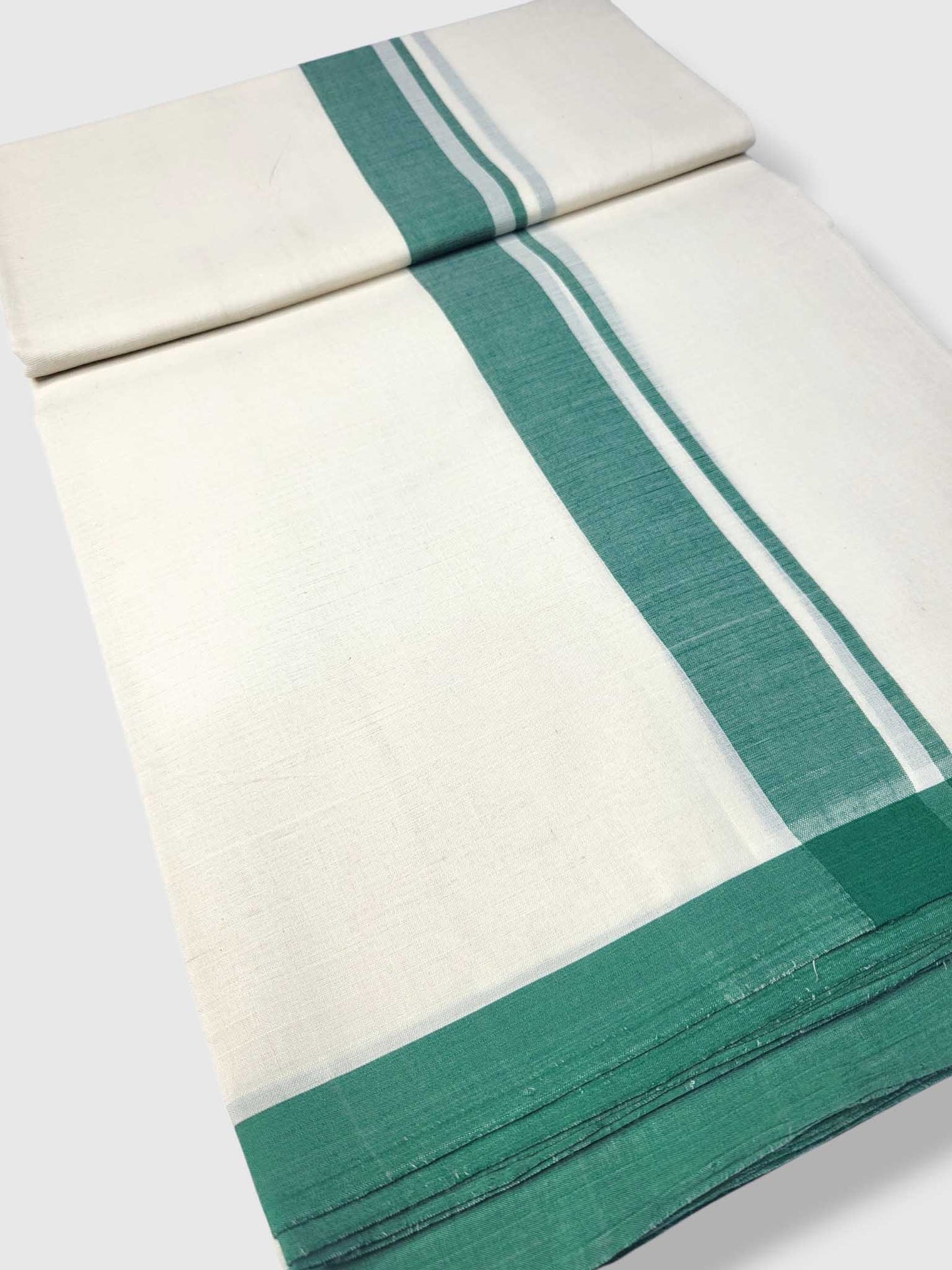 Kerala Balaramapuram Pure Cotton Handloom Mundu/Dhoti