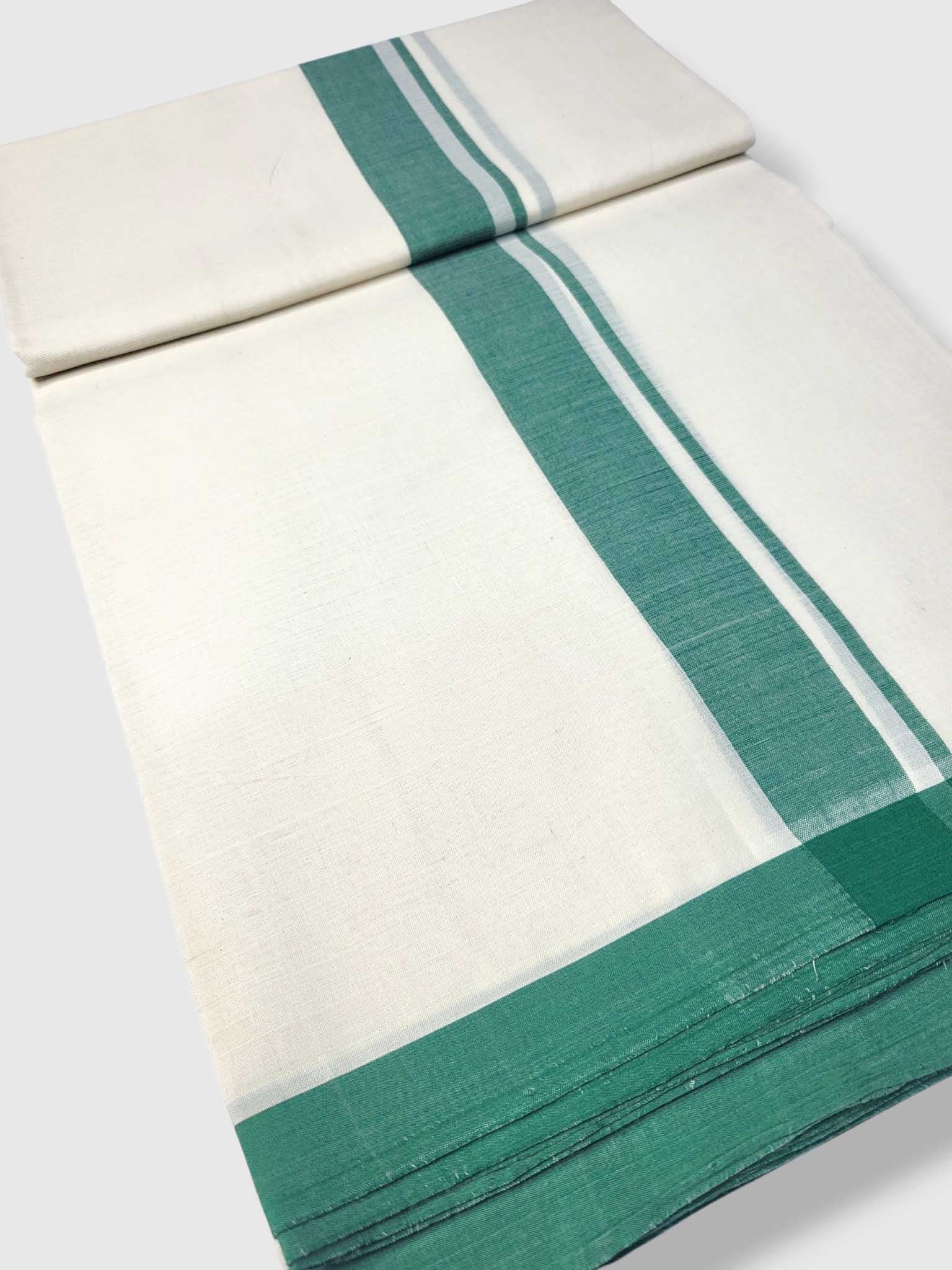 Kerala Balaramapuram Pure Cotton Handloom Mundu/Dhoti