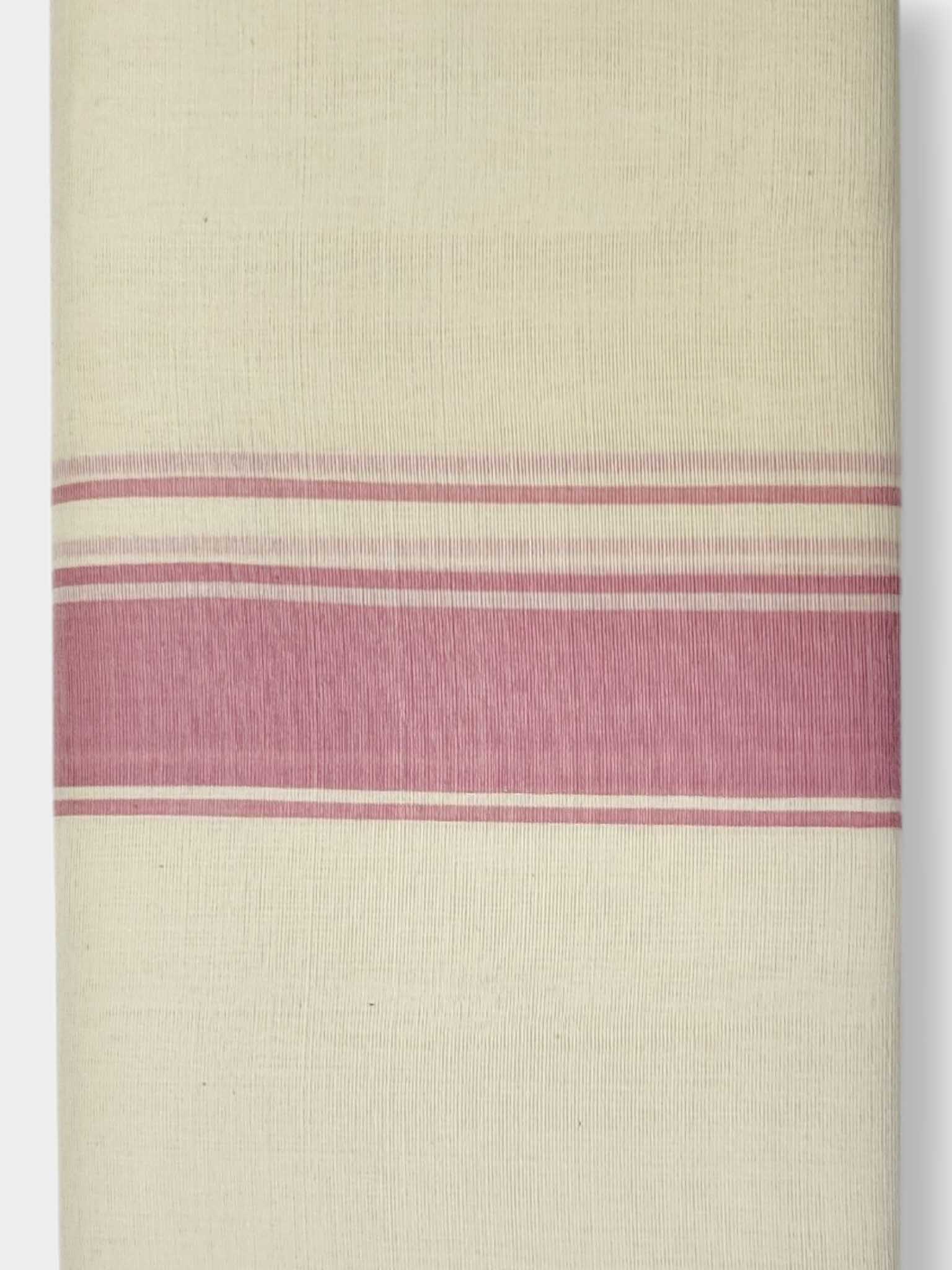 Kerala Balaramapuram Pure Cotton Handloom Mundu/Dhoti