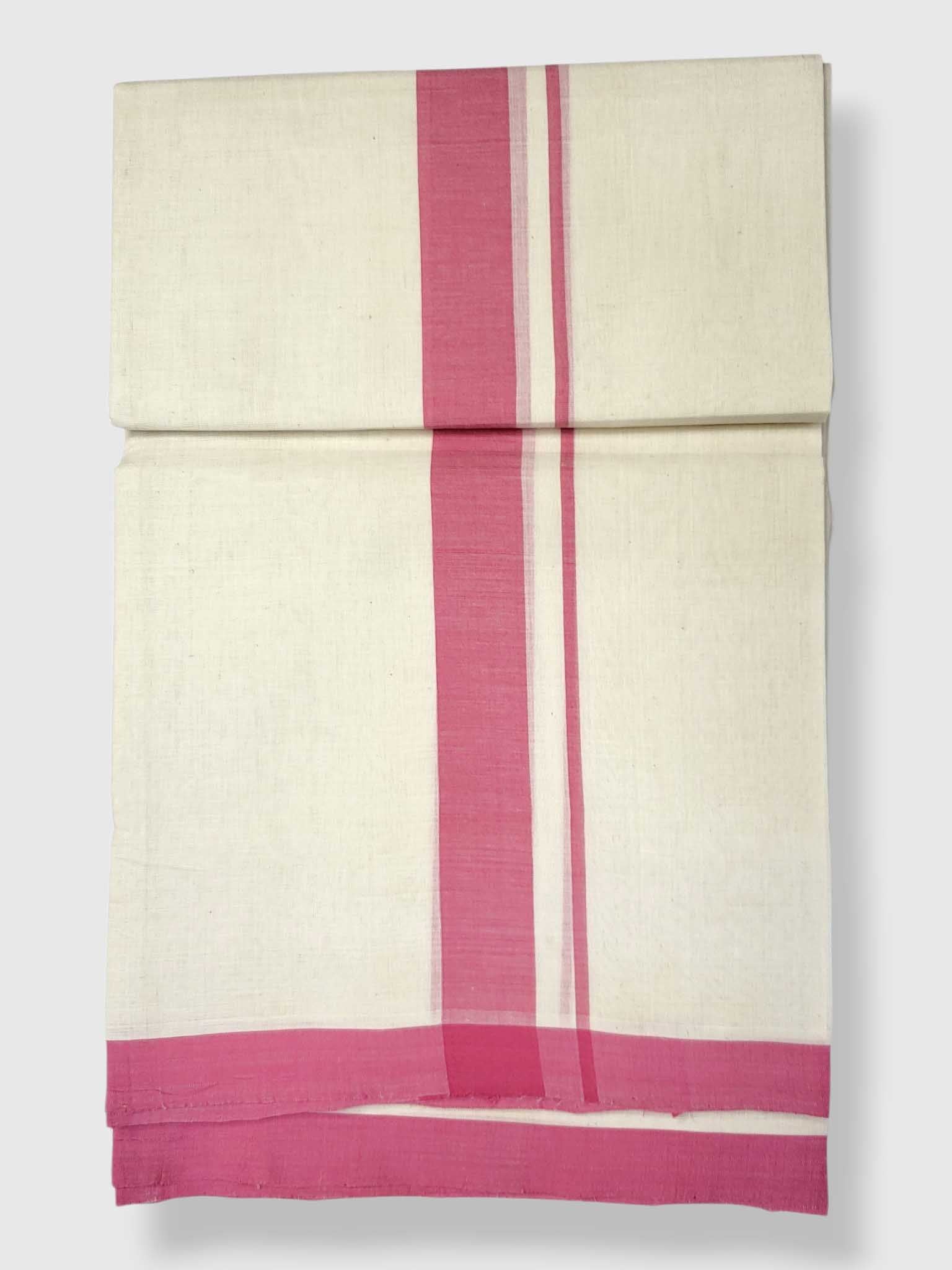 Kerala Balaramapuram Pure Cotton Handloom Mundu/Dhoti