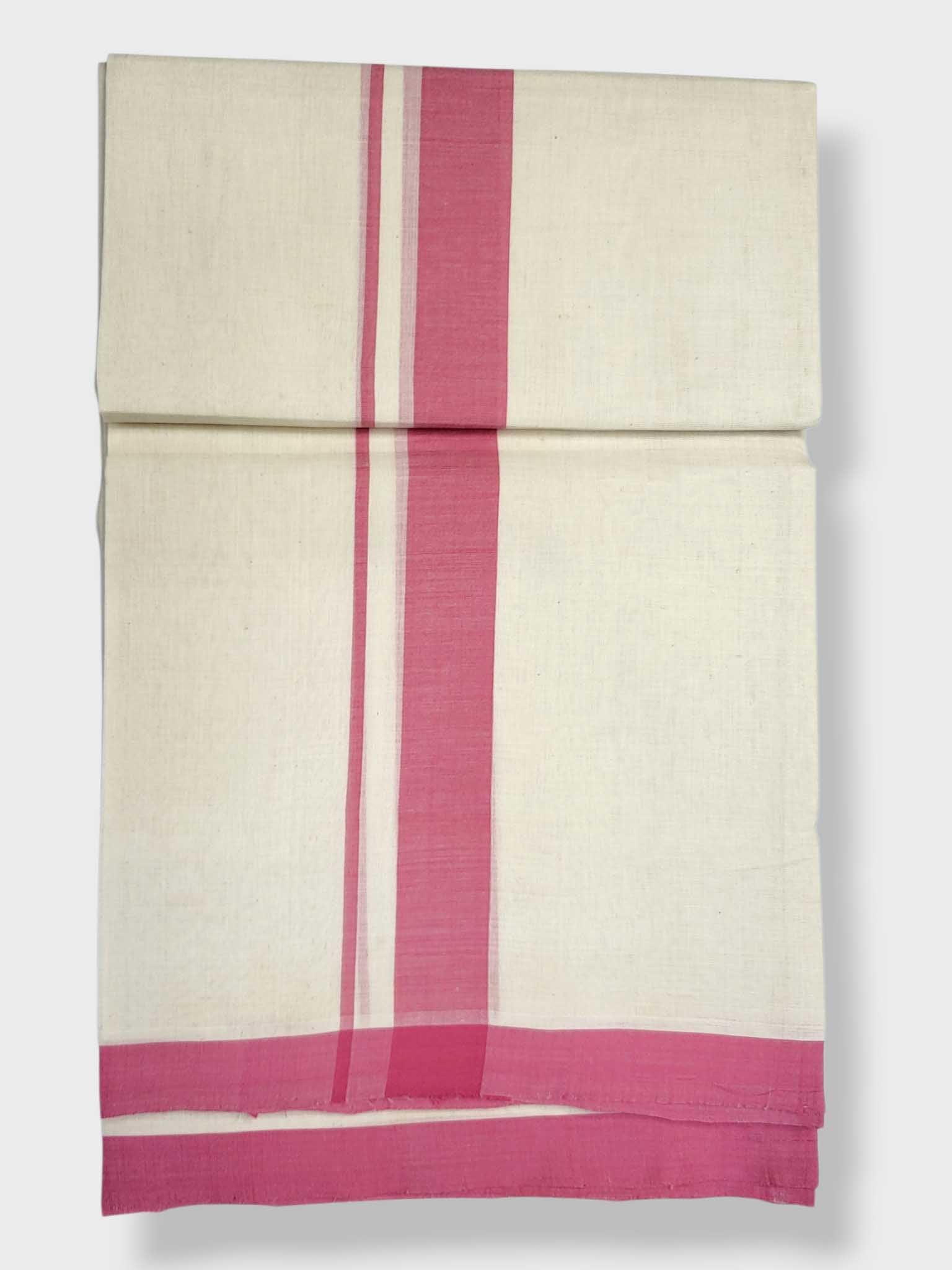 Kerala Balaramapuram Pure Cotton Handloom Mundu/Dhoti