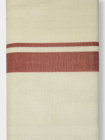 Kerala Balaramapuram Pure Cotton Handloom Mundu/Dhoti