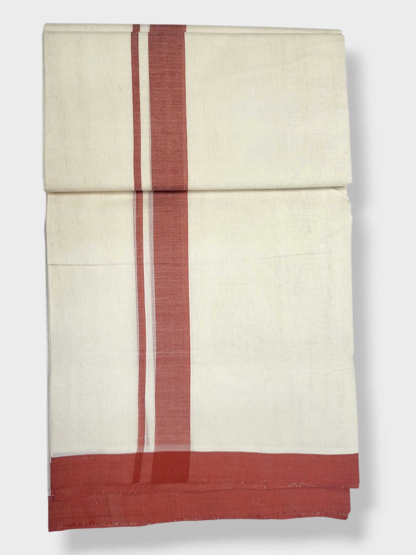 Kerala Balaramapuram Pure Cotton Handloom Mundu/Dhoti