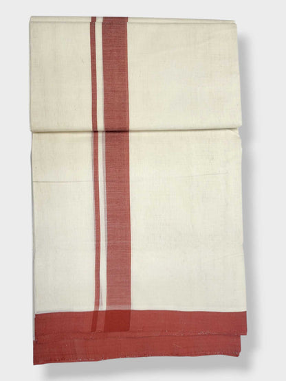 Kerala Balaramapuram Pure Cotton Handloom Mundu/Dhoti