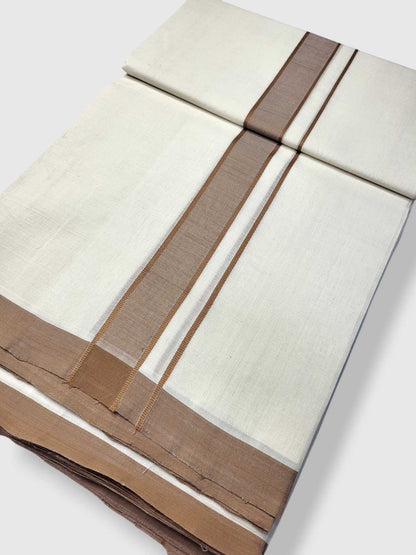 Kerala Balaramapuram Pure Cotton Handloom Mundu/Dhoti