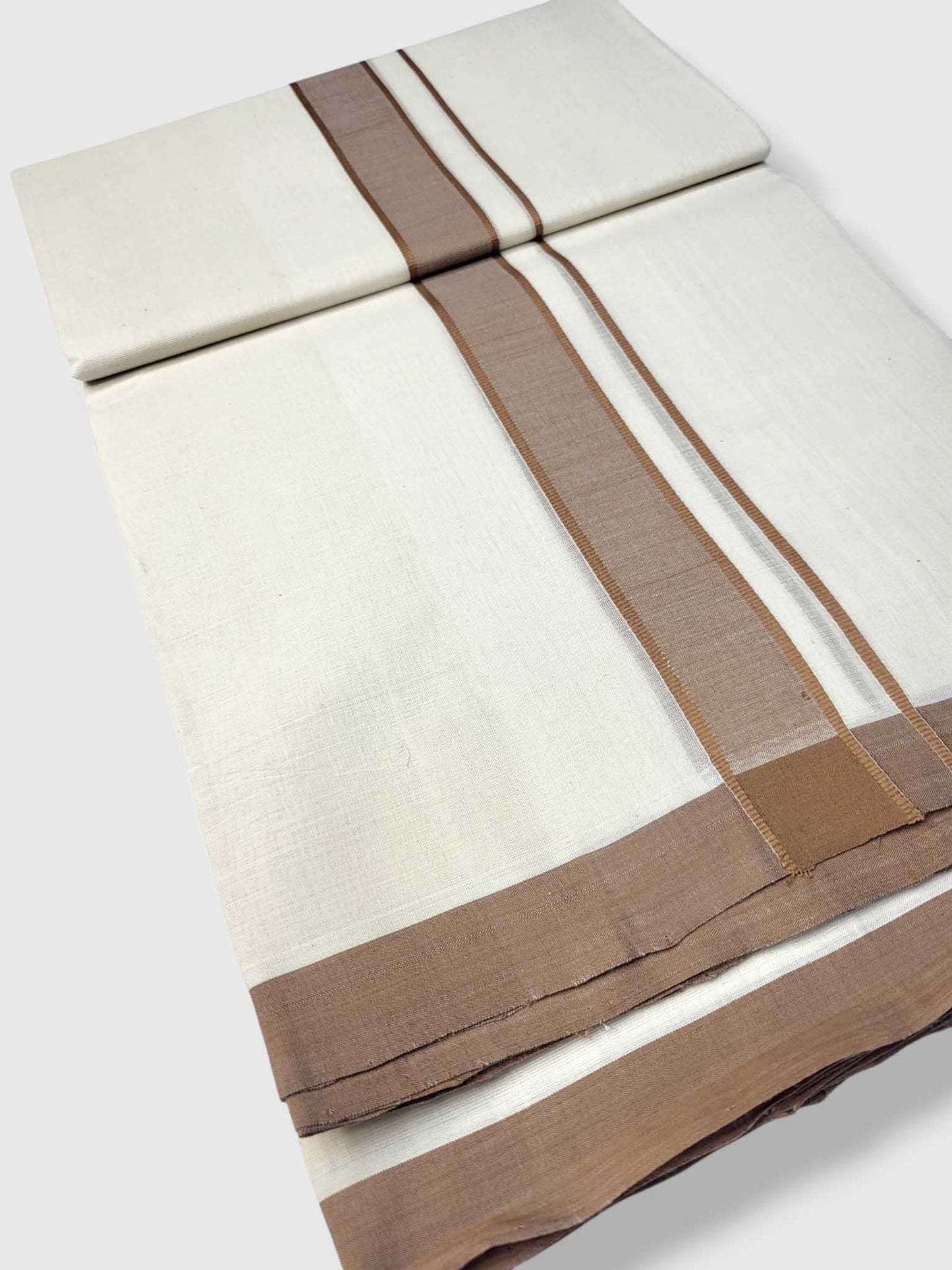 Kerala Balaramapuram Pure Cotton Handloom Mundu/Dhoti