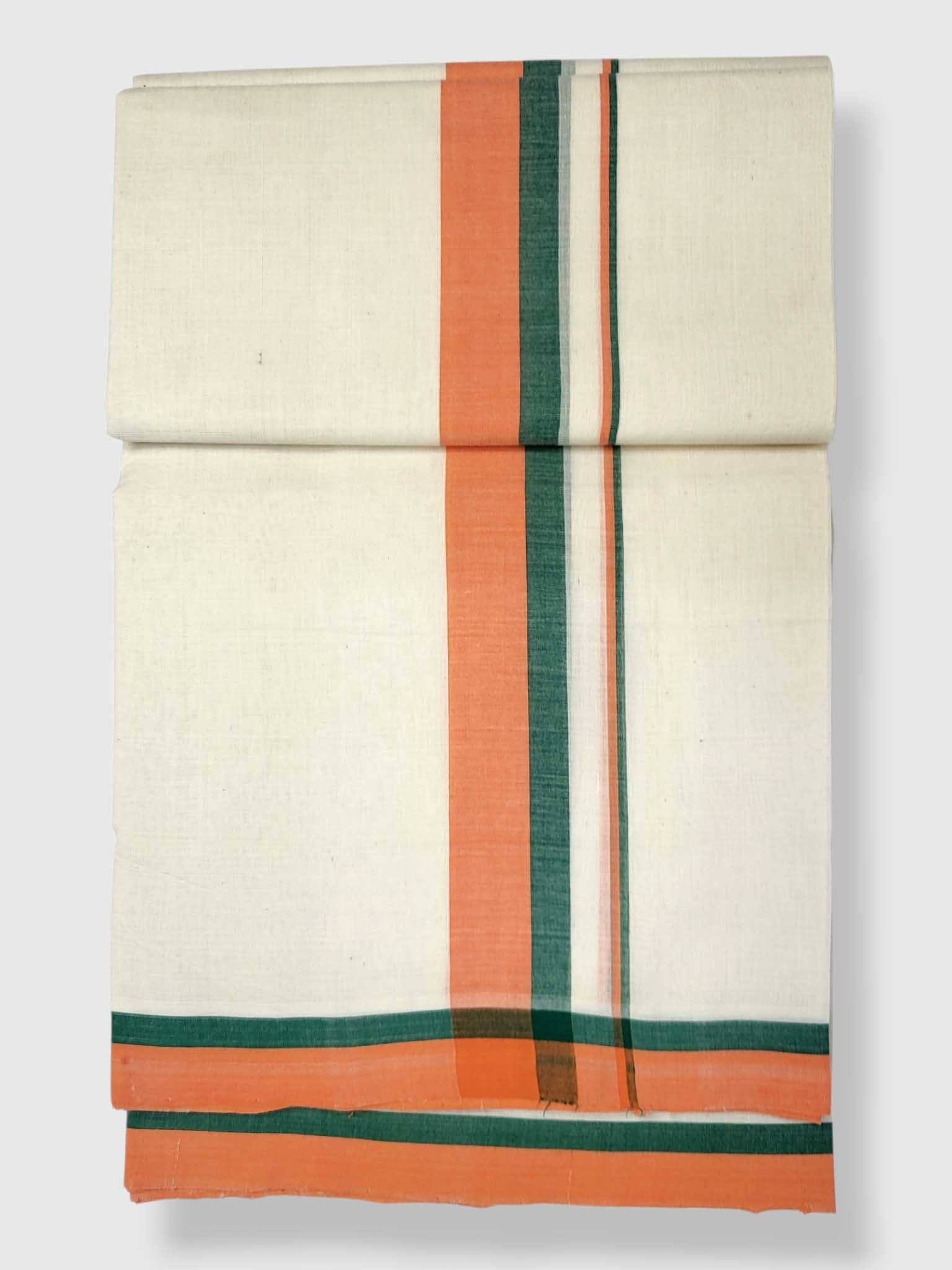 Kerala Balaramapuram Pure Cotton Handloom Mundu/Dhoti