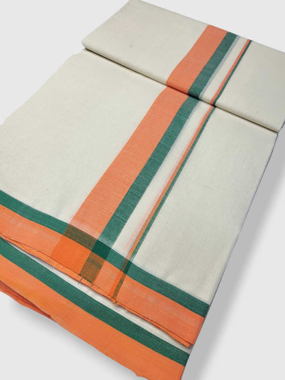 Kerala Balaramapuram Pure Cotton Handloom Mundu/Dhoti