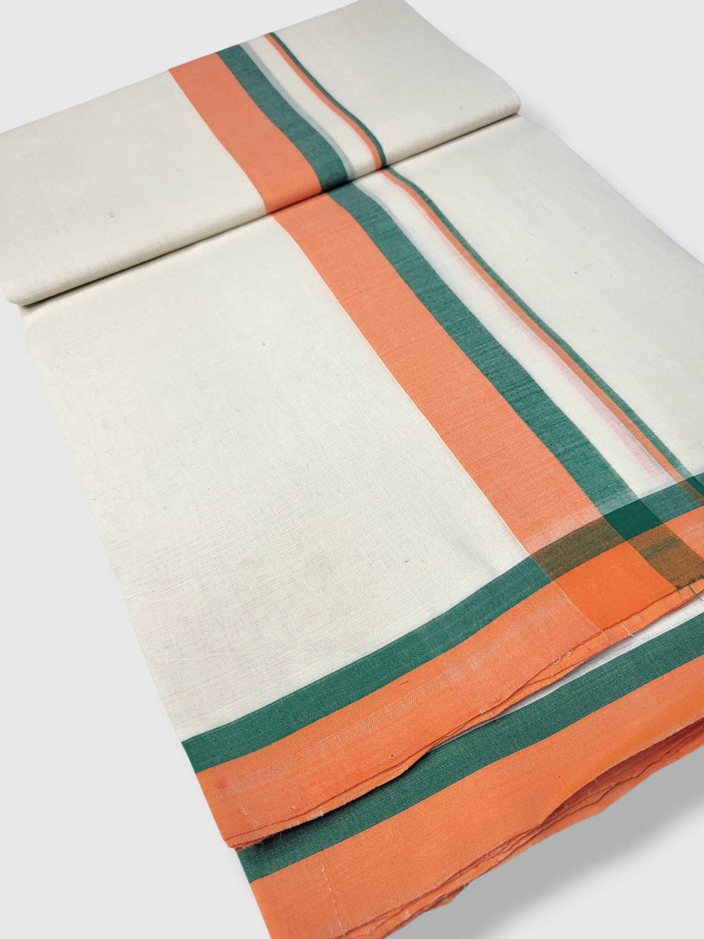 Kerala Balaramapuram Pure Cotton Handloom Mundu/Dhoti