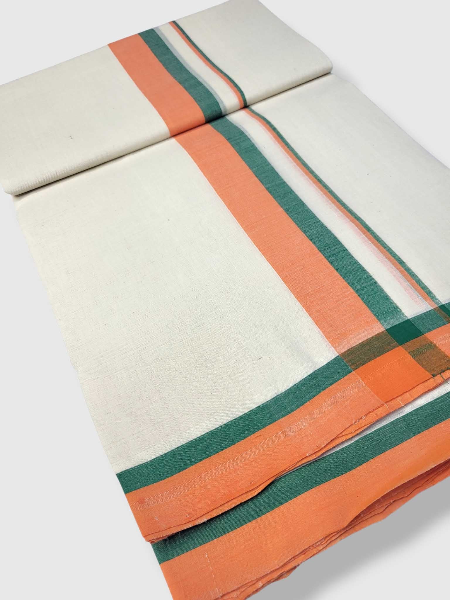 Kerala Balaramapuram Pure Cotton Handloom Mundu/Dhoti