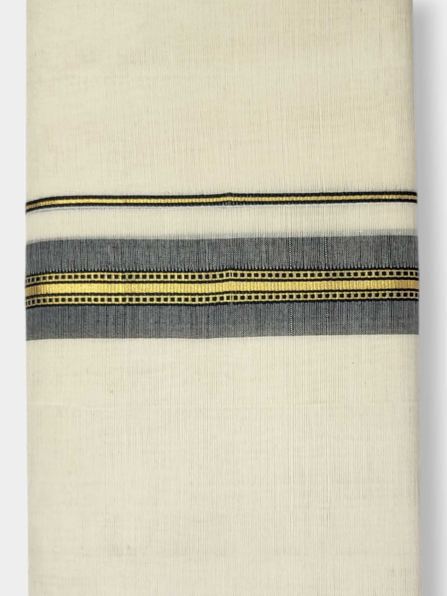 Kerala Balaramapuram Pure Cotton Handloom Mundu/Dhoti