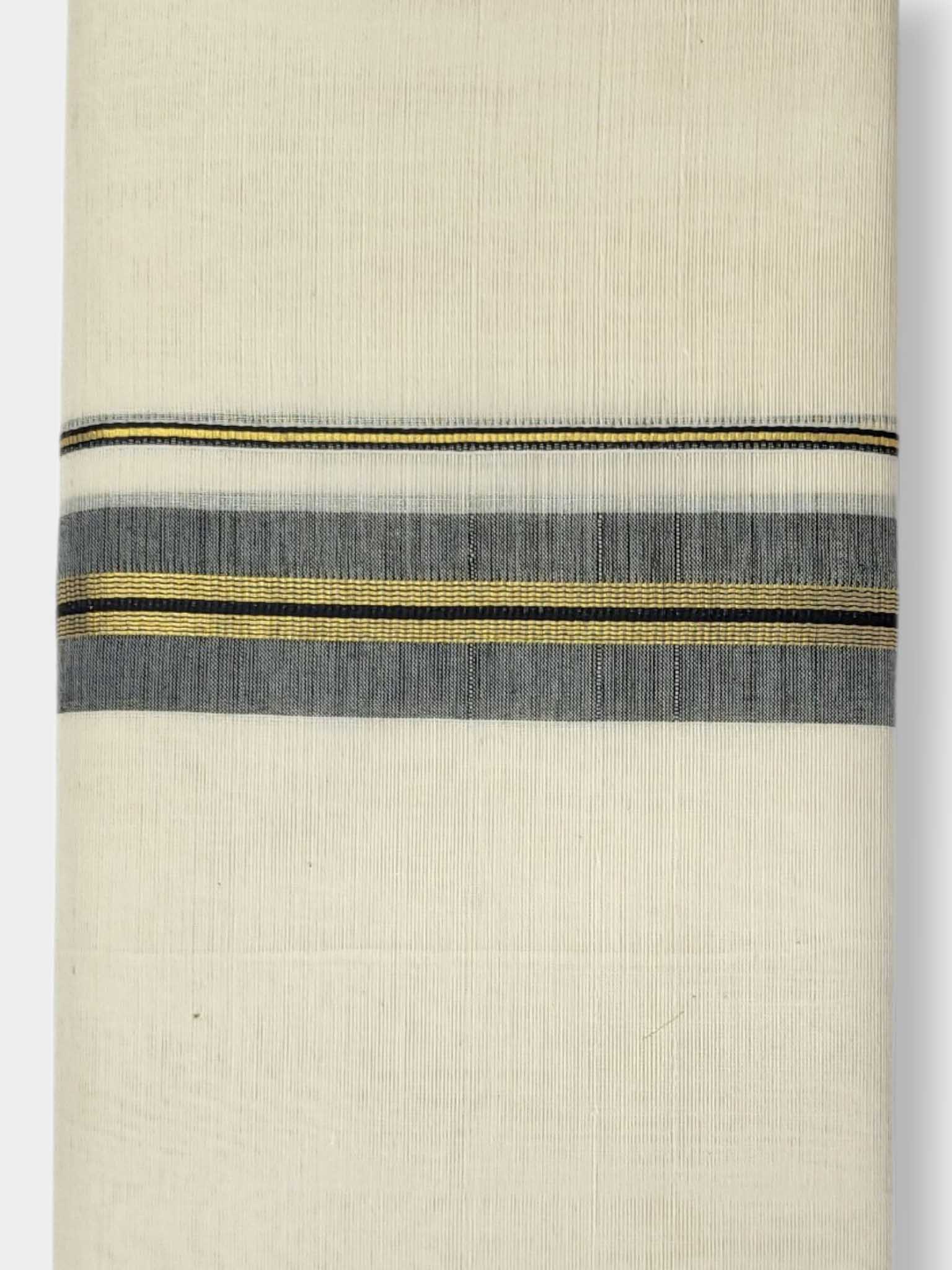 Kerala Balaramapuram Pure Cotton Handloom Mundu/Dhoti