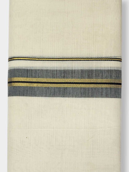Kerala Balaramapuram Pure Cotton Handloom Mundu/Dhoti