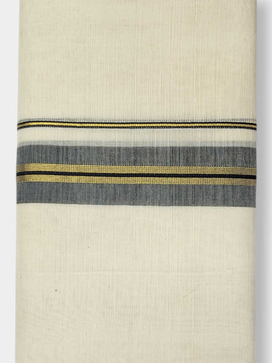 Kerala Balaramapuram Pure Cotton Handloom Mundu/Dhoti