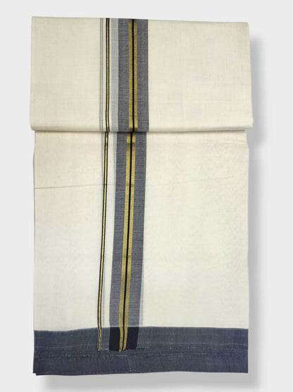 Kerala Balaramapuram Pure Cotton Handloom Mundu/Dhoti