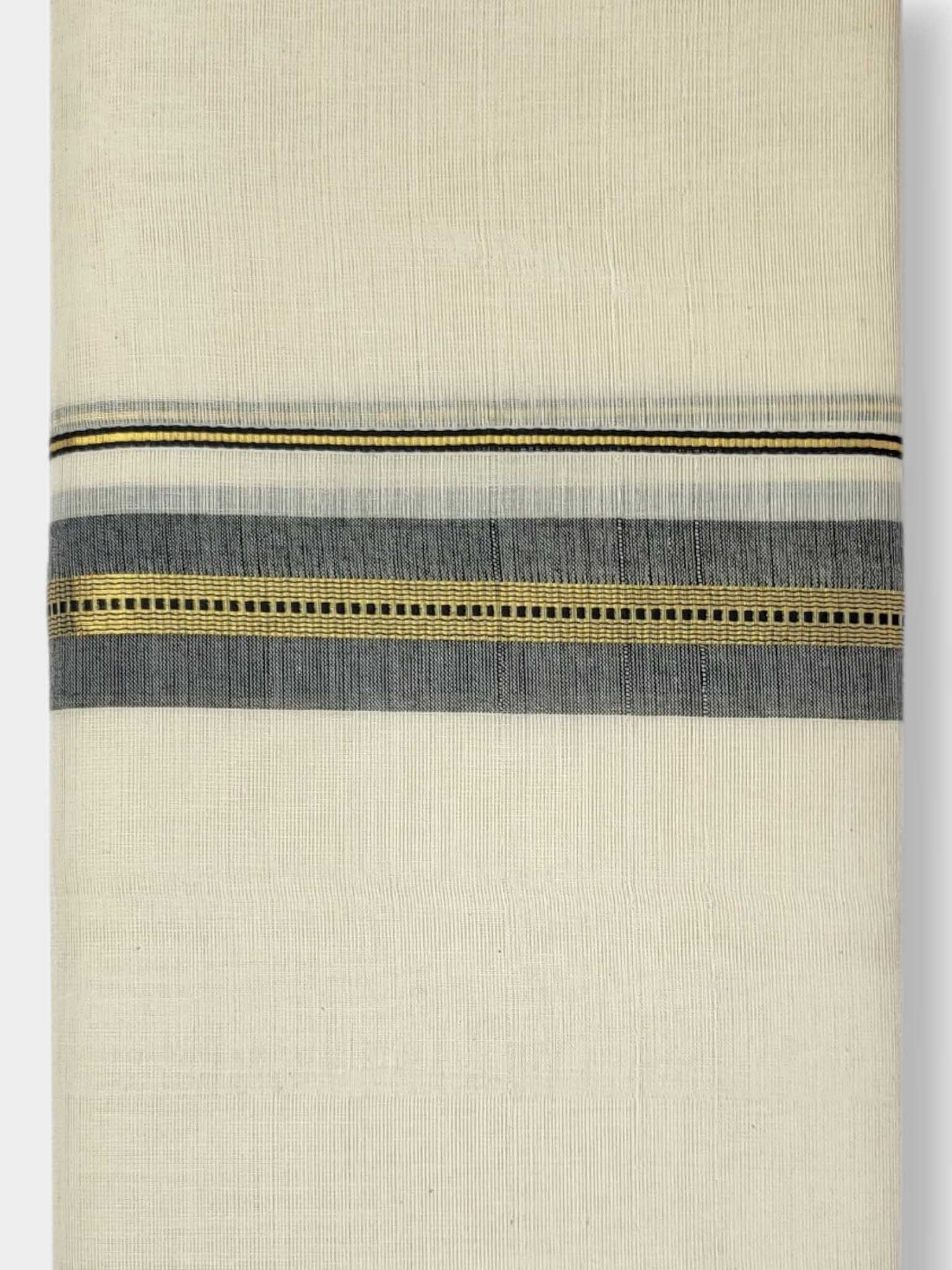 Kerala Balaramapuram Pure Cotton Handloom Mundu/Dhoti