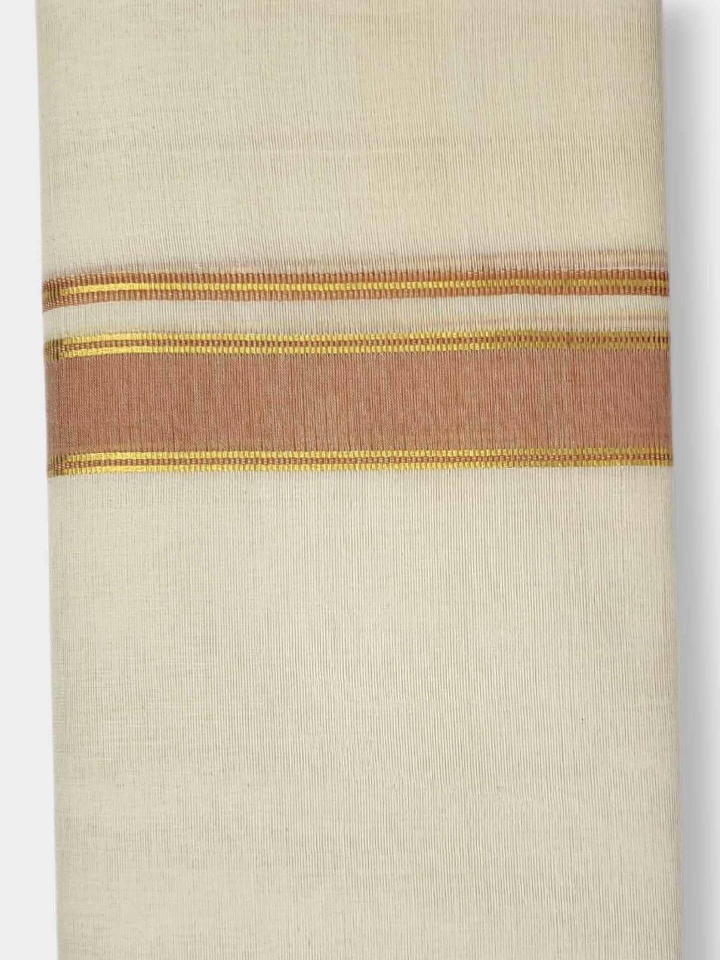 Kerala Balaramapuram Pure Cotton Handloom Mundu/Dhoti