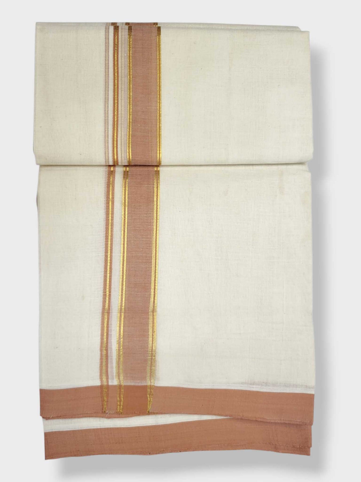 Kerala Balaramapuram Pure Cotton Handloom Mundu/Dhoti