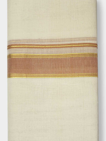 Kerala Balaramapuram Pure Cotton Handloom Mundu/Dhoti