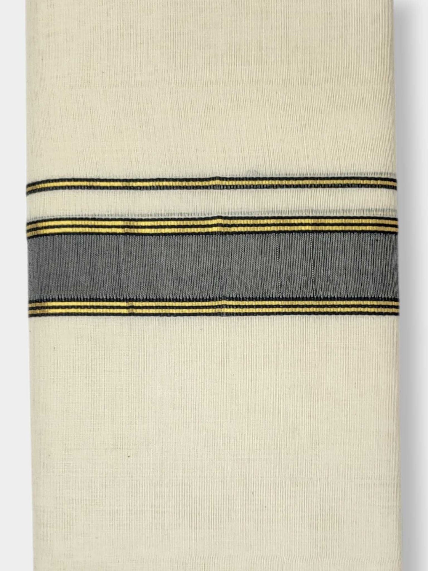 Kerala Balaramapuram Pure Cotton Handloom Mundu/Dhoti