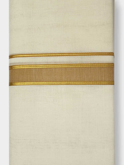 Kerala Balaramapuram Pure Cotton Handloom Mundu/Dhoti