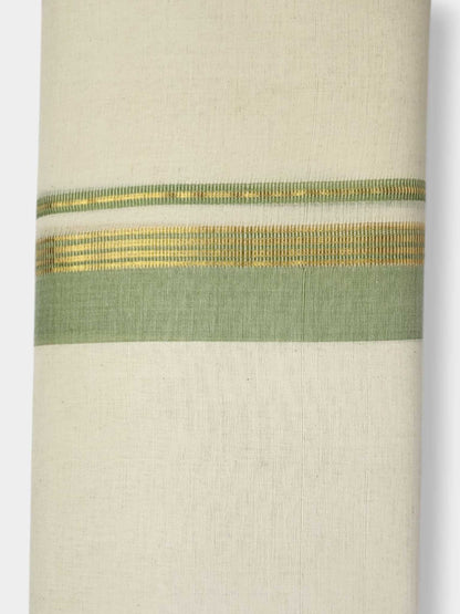 Kerala Balaramapuram Pure Cotton Handloom Mundu/Dhoti