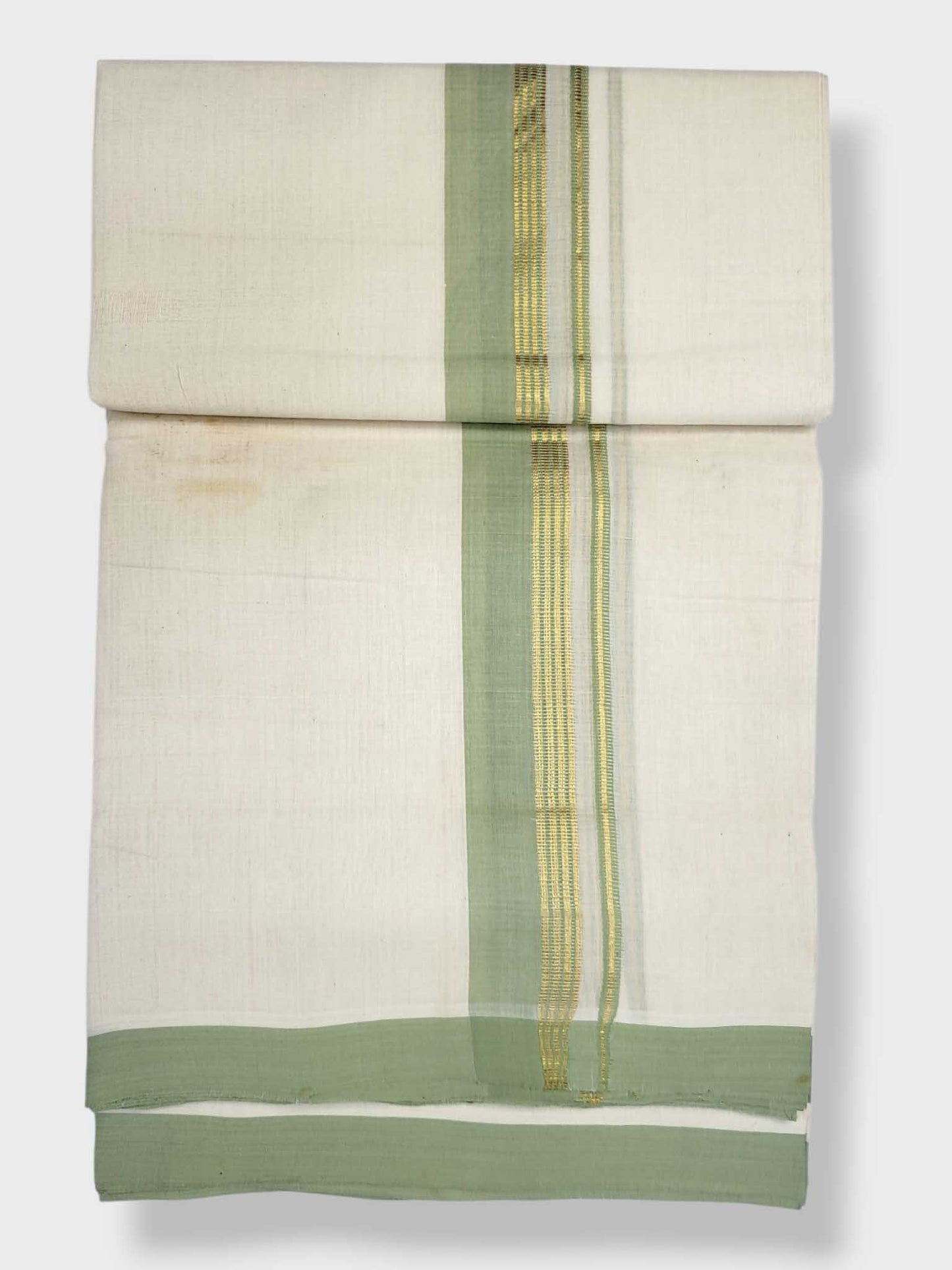 Kerala Balaramapuram Pure Cotton Handloom Mundu/Dhoti