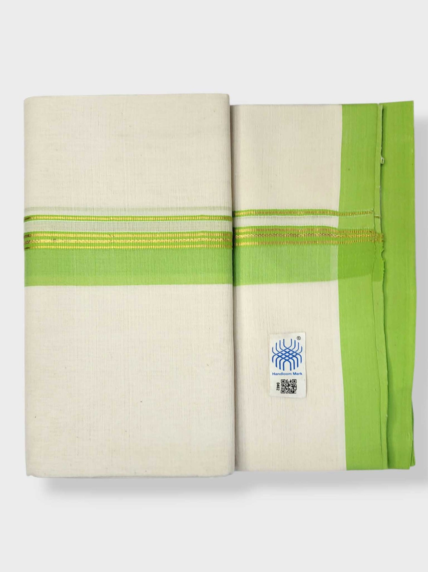 Kerala Balaramapuram Pure Cotton Handloom Mundu/Dhoti
