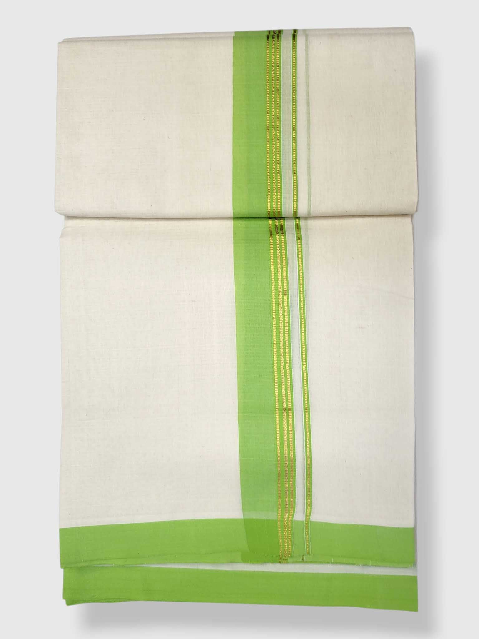 Kerala Balaramapuram Pure Cotton Handloom Mundu/Dhoti