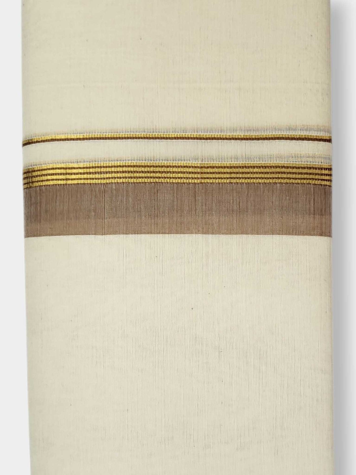Kerala Balaramapuram Pure Cotton Handloom Mundu/Dhoti