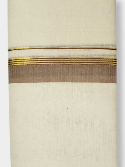Kerala Balaramapuram Pure Cotton Handloom Mundu/Dhoti