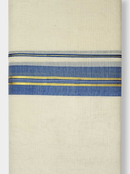 Kerala Balaramapuram Pure Cotton Handloom Mundu/Dhoti