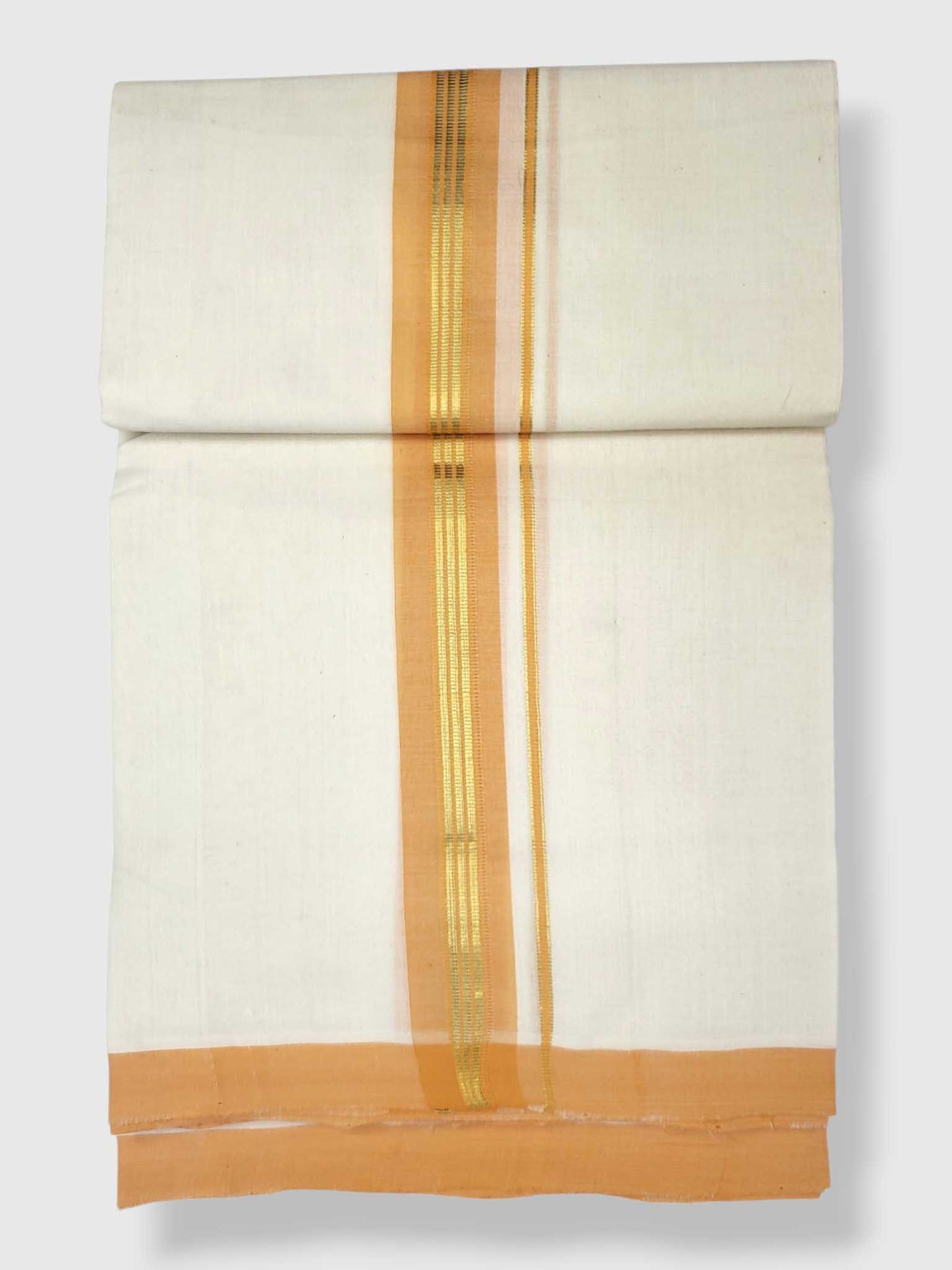 Kerala Balaramapuram Pure Cotton Handloom Mundu/Dhoti