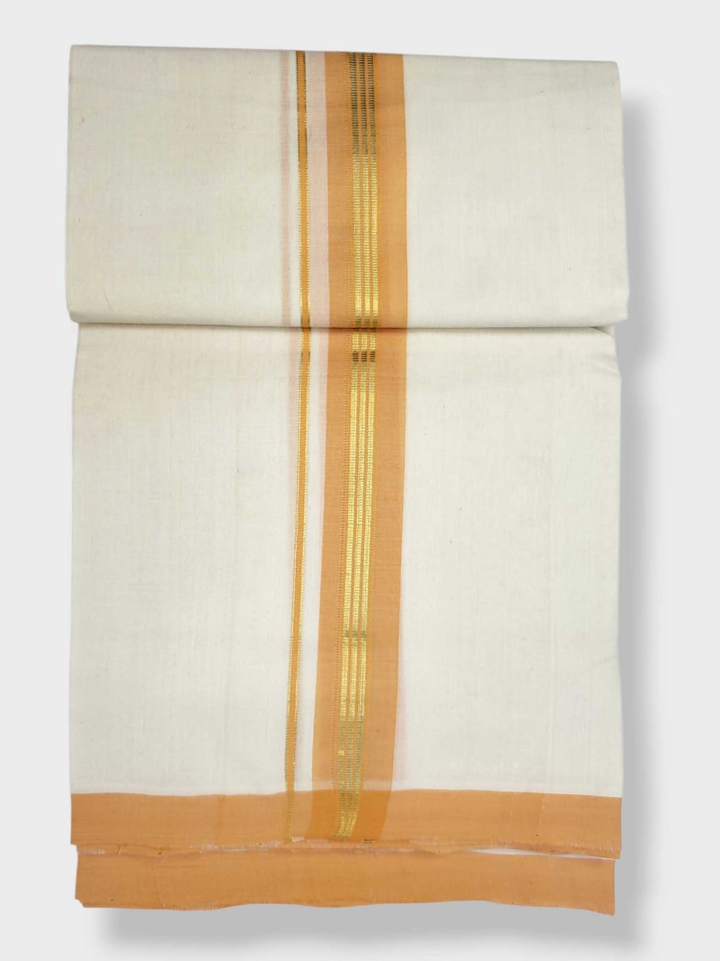 Kerala Balaramapuram Pure Cotton Handloom Mundu/Dhoti