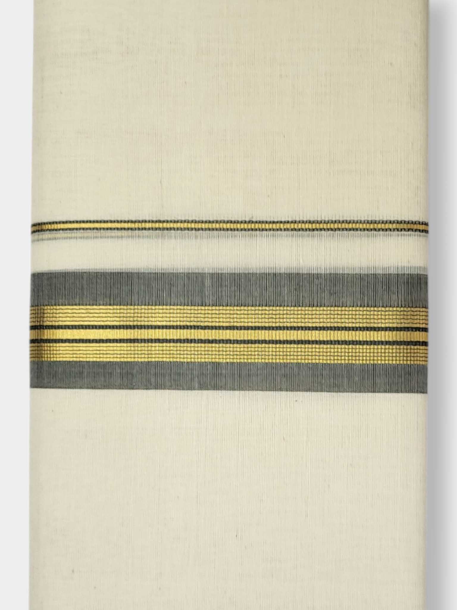 Kerala Balaramapuram Pure Cotton Handloom Mundu/Dhoti