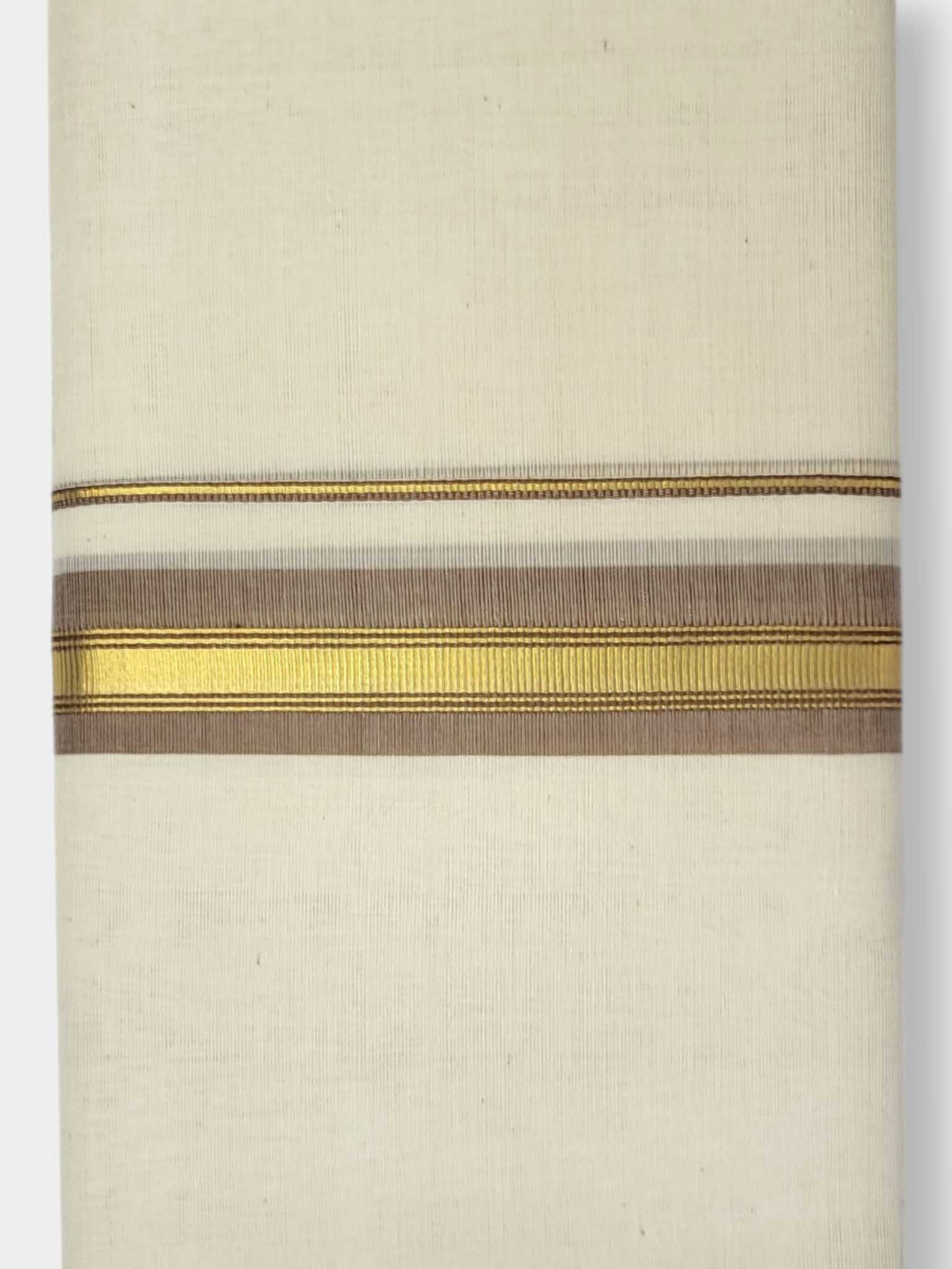Kerala Balaramapuram Pure Cotton Handloom Mundu/Dhoti