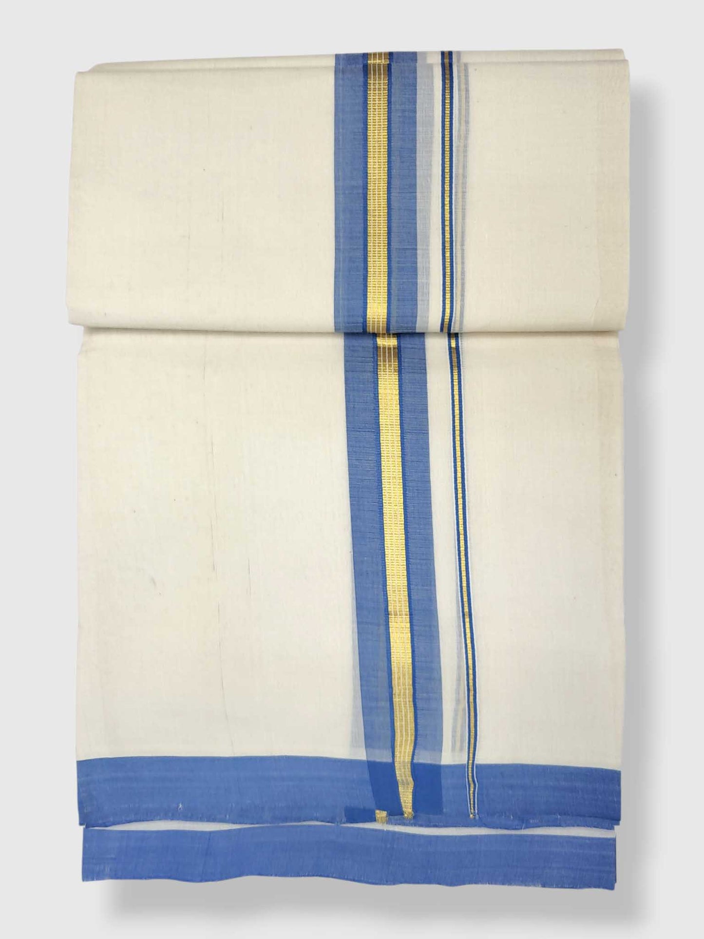 Kerala Balaramapuram Pure Cotton Handloom Mundu/Dhoti