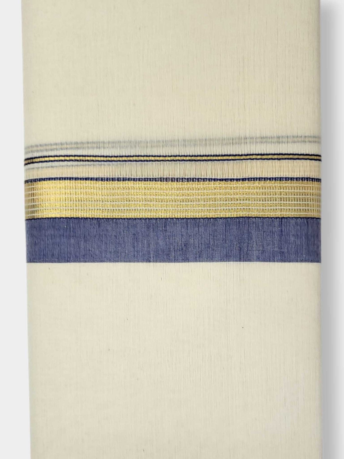 Kerala Balaramapuram Pure Cotton Handloom Mundu/Dhoti