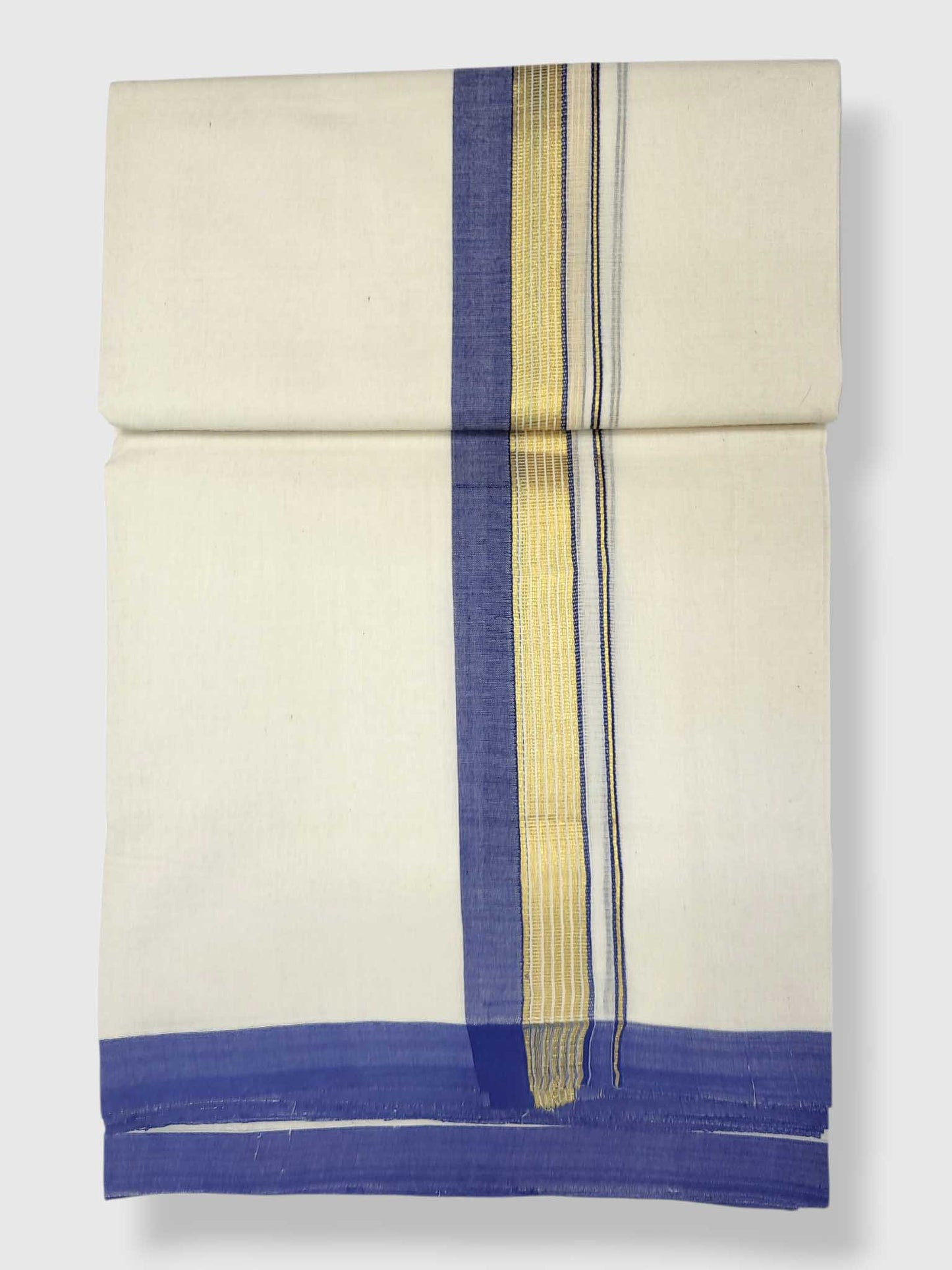 Kerala Balaramapuram Pure Cotton Handloom Mundu/Dhoti