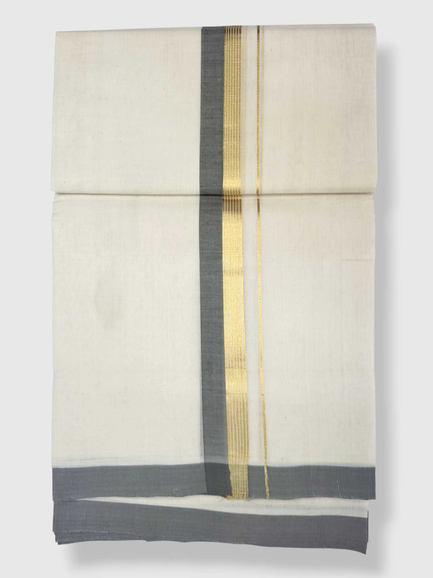 Kerala Balaramapuram Pure Cotton Handloom Mundu/Dhoti