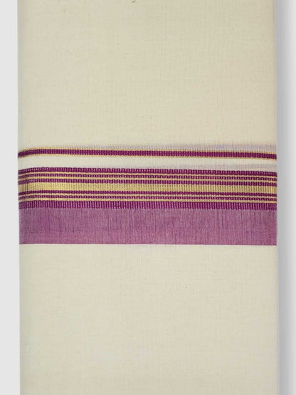 Kerala Balaramapuram Pure Cotton Handloom Mundu/Dhoti