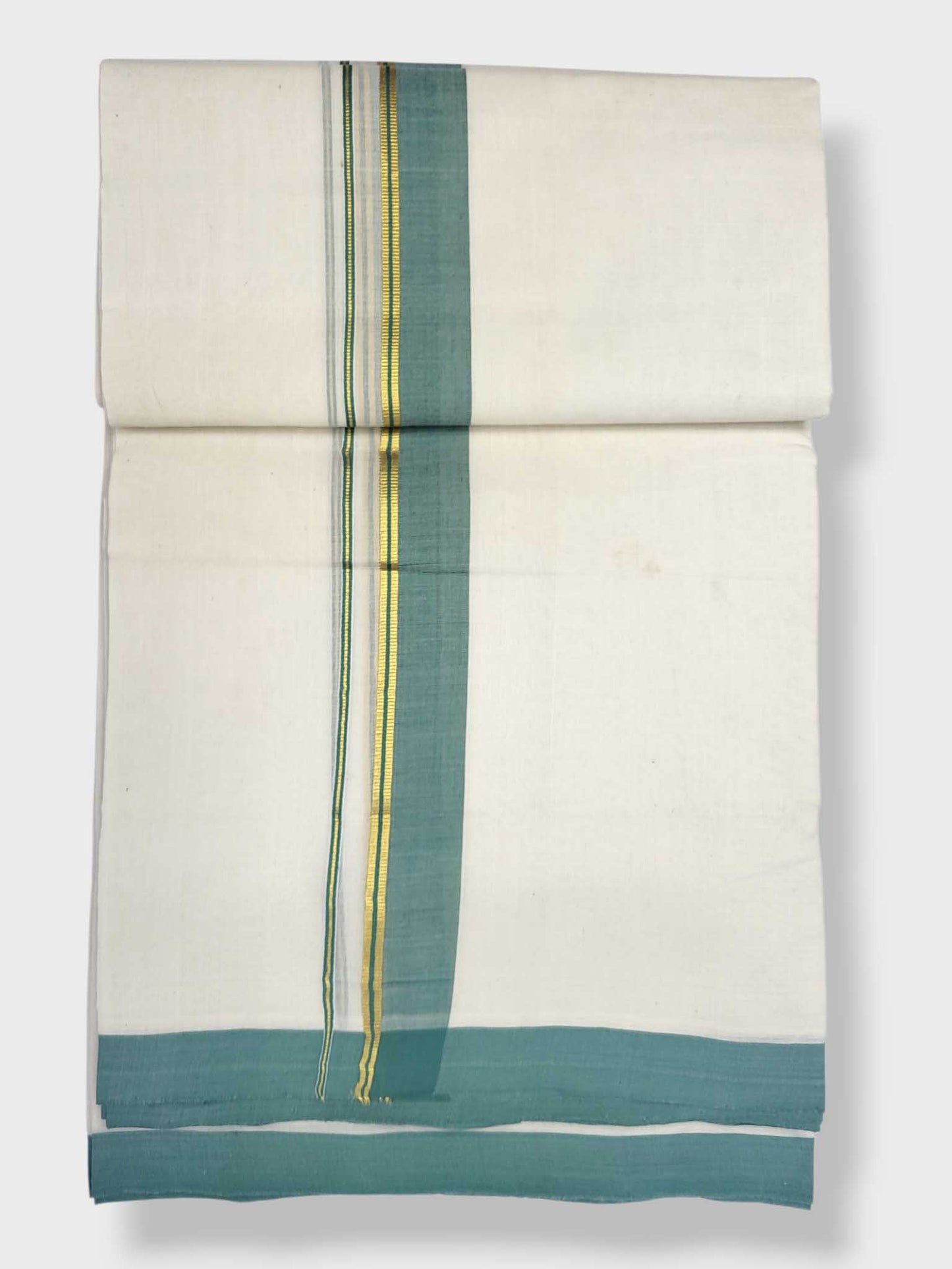Kerala Balaramapuram Pure Cotton Handloom Mundu/Dhoti