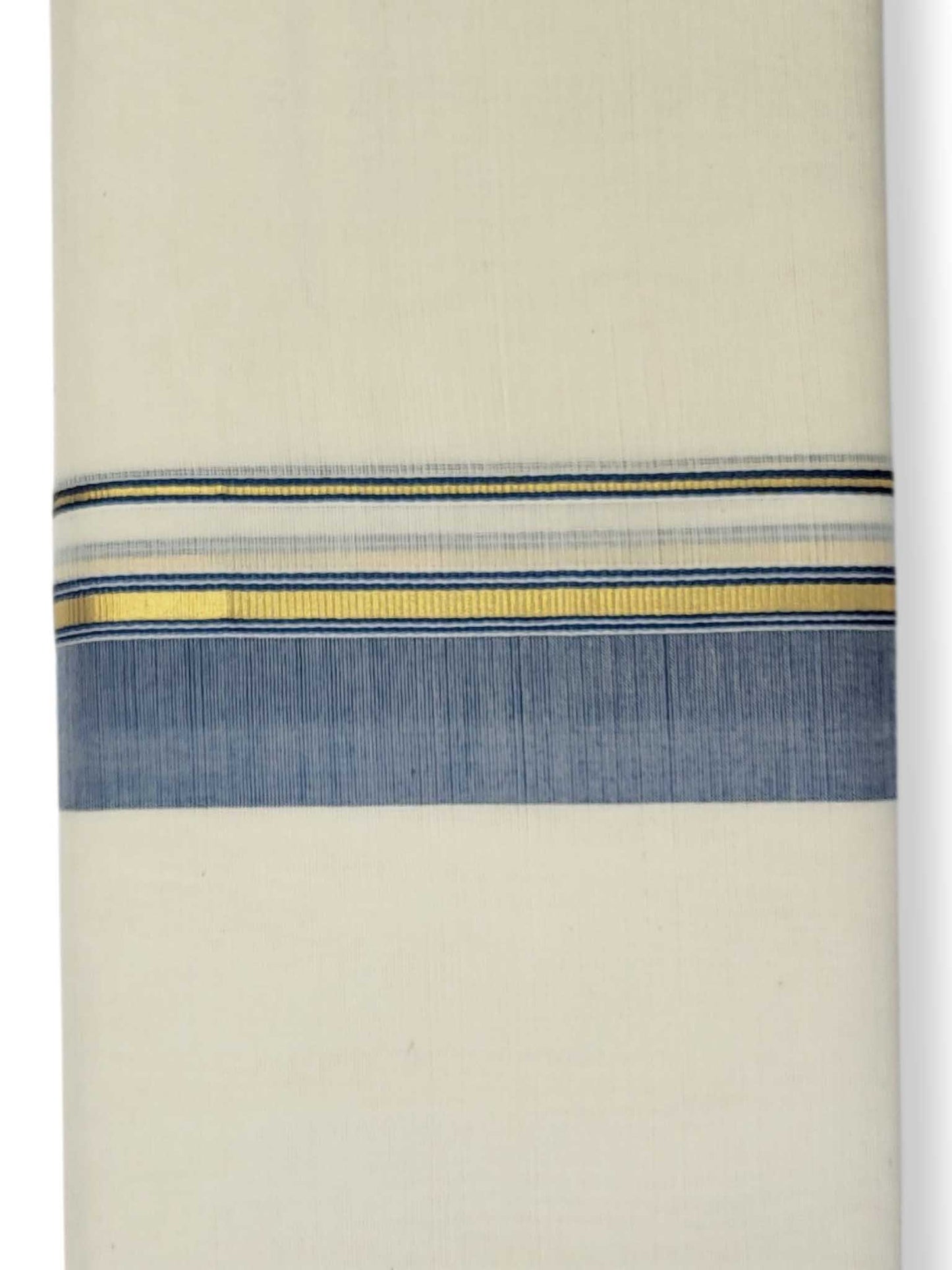 Kerala Balaramapuram Pure Cotton Handloom Mundu/Dhoti