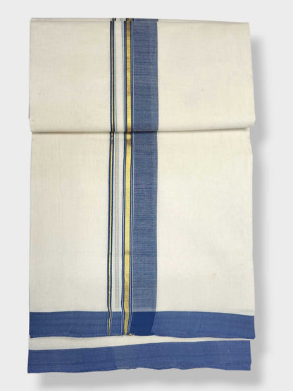 Kerala Balaramapuram Pure Cotton Handloom Mundu/Dhoti