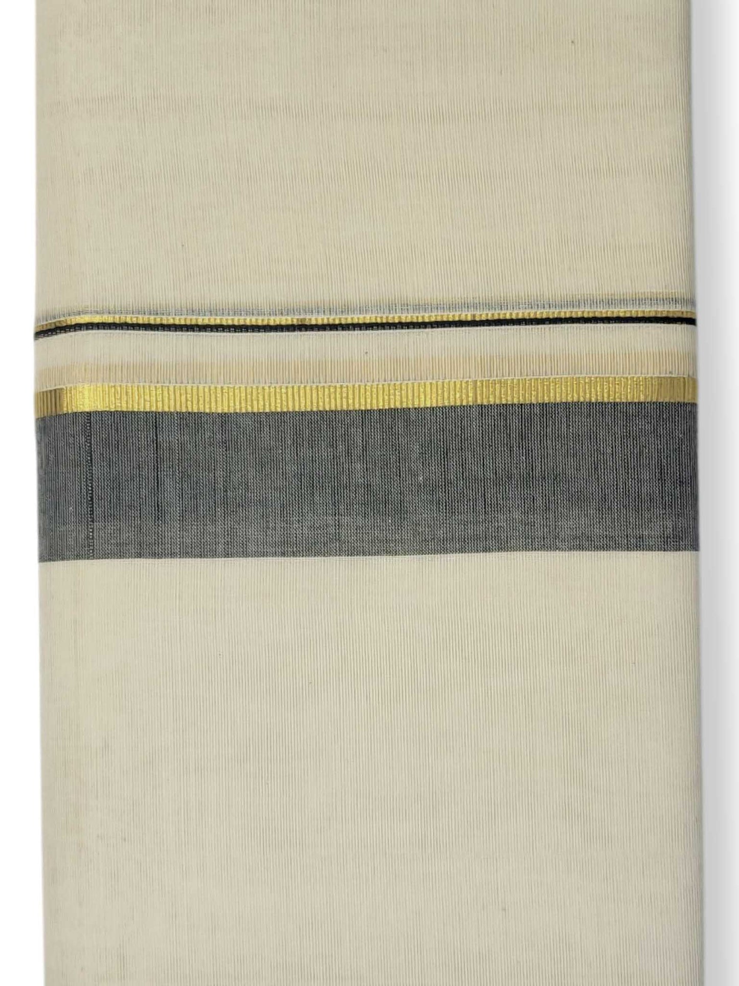 Kerala Balaramapuram Pure Cotton Handloom Mundu/Dhoti
