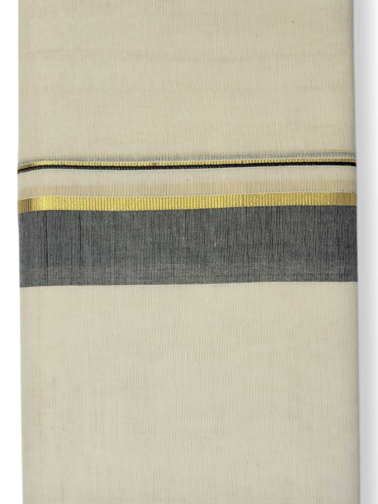 Kerala Balaramapuram Pure Cotton Handloom Mundu/Dhoti