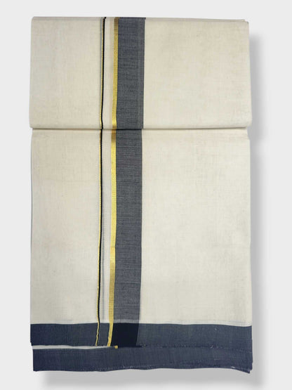 Kerala Balaramapuram Pure Cotton Handloom Mundu/Dhoti
