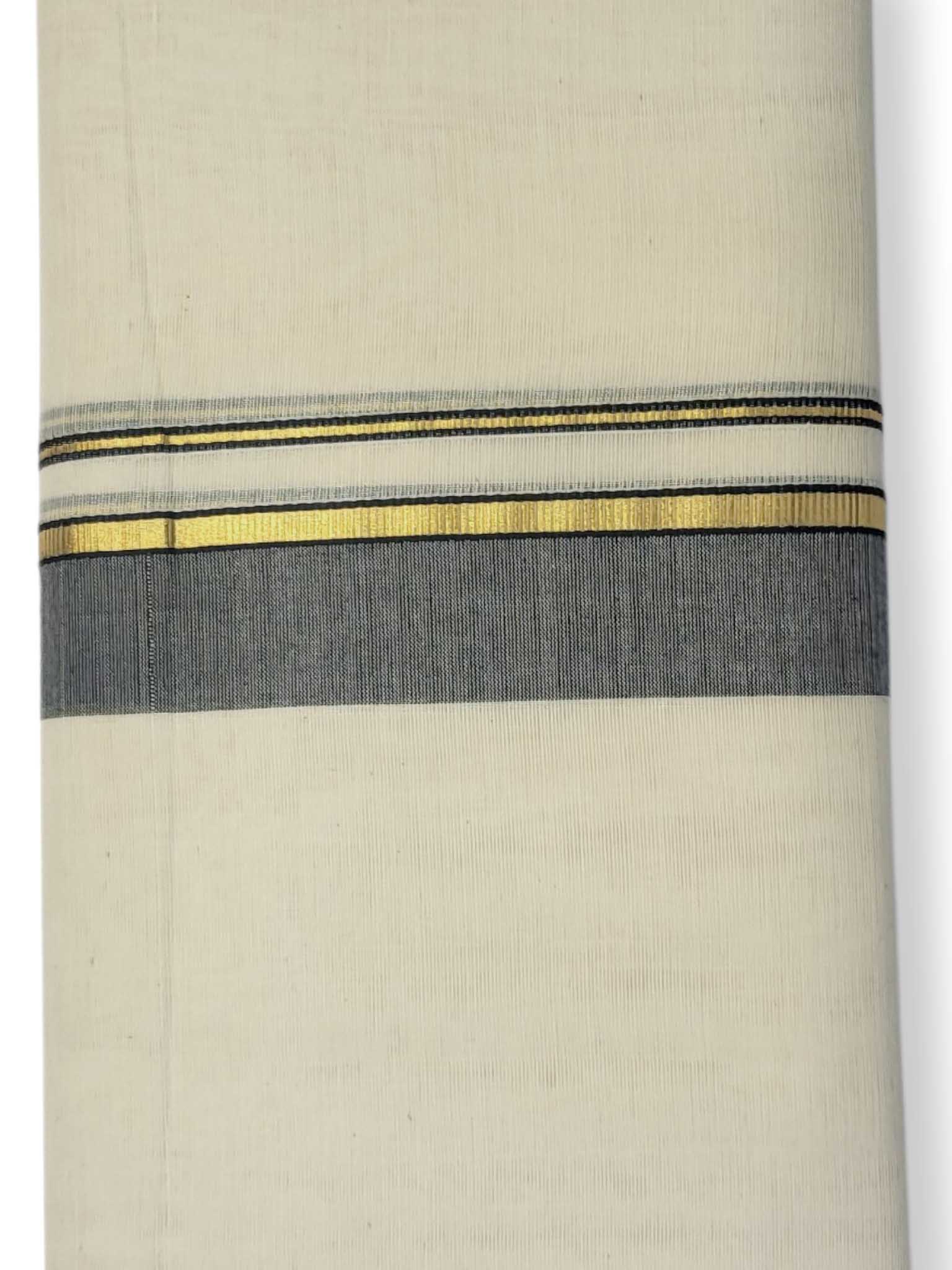Kerala Balaramapuram Pure Cotton Handloom Mundu/Dhoti