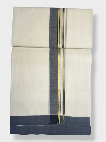 Kerala Balaramapuram Pure Cotton Handloom Mundu/Dhoti
