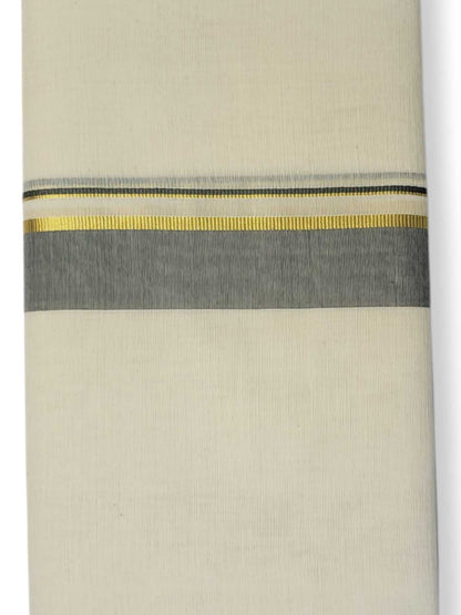 Kerala Balaramapuram Pure Cotton Handloom Mundu/Dhoti